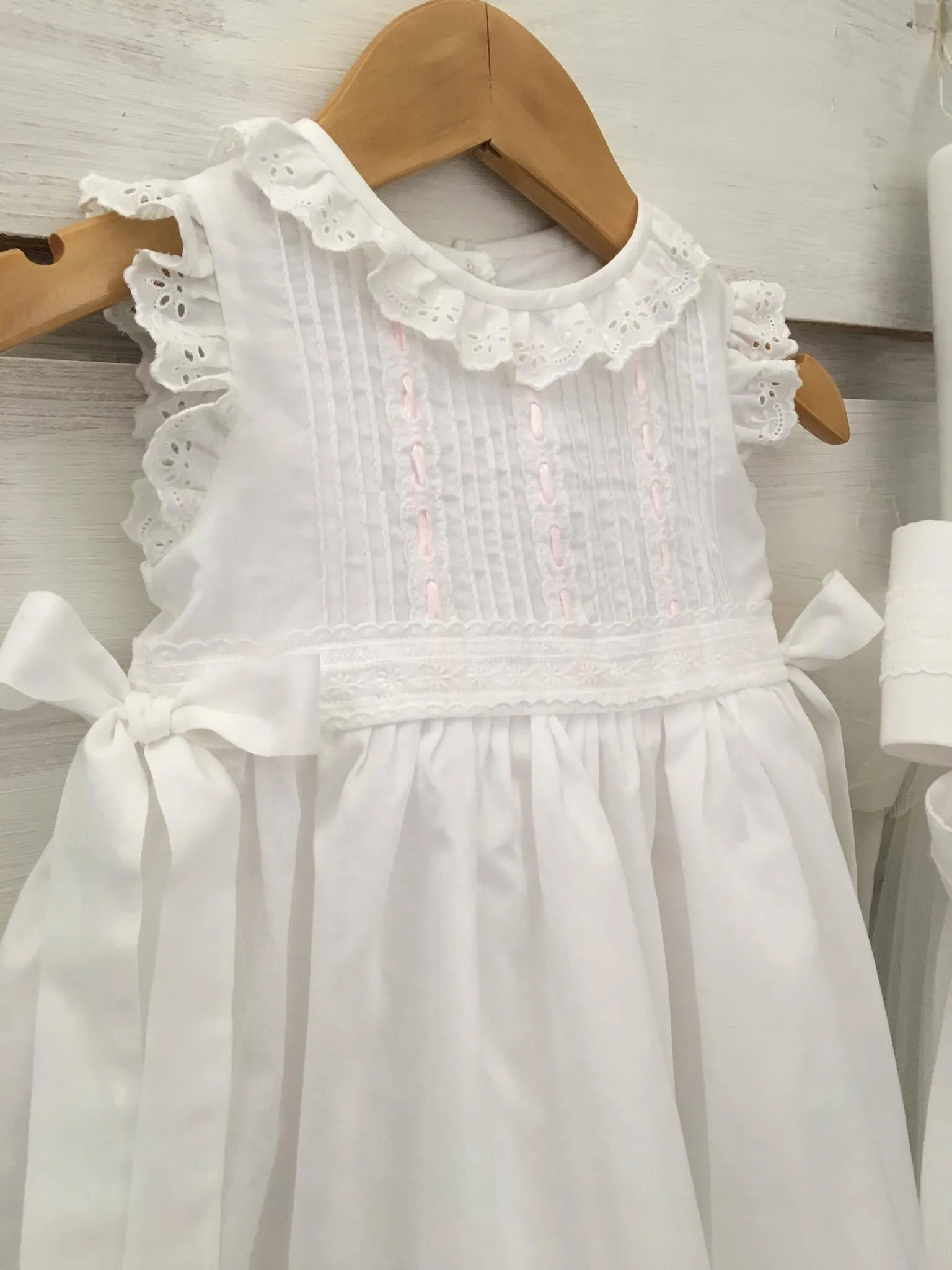 1911- Classic White Baptism / Christening Dress