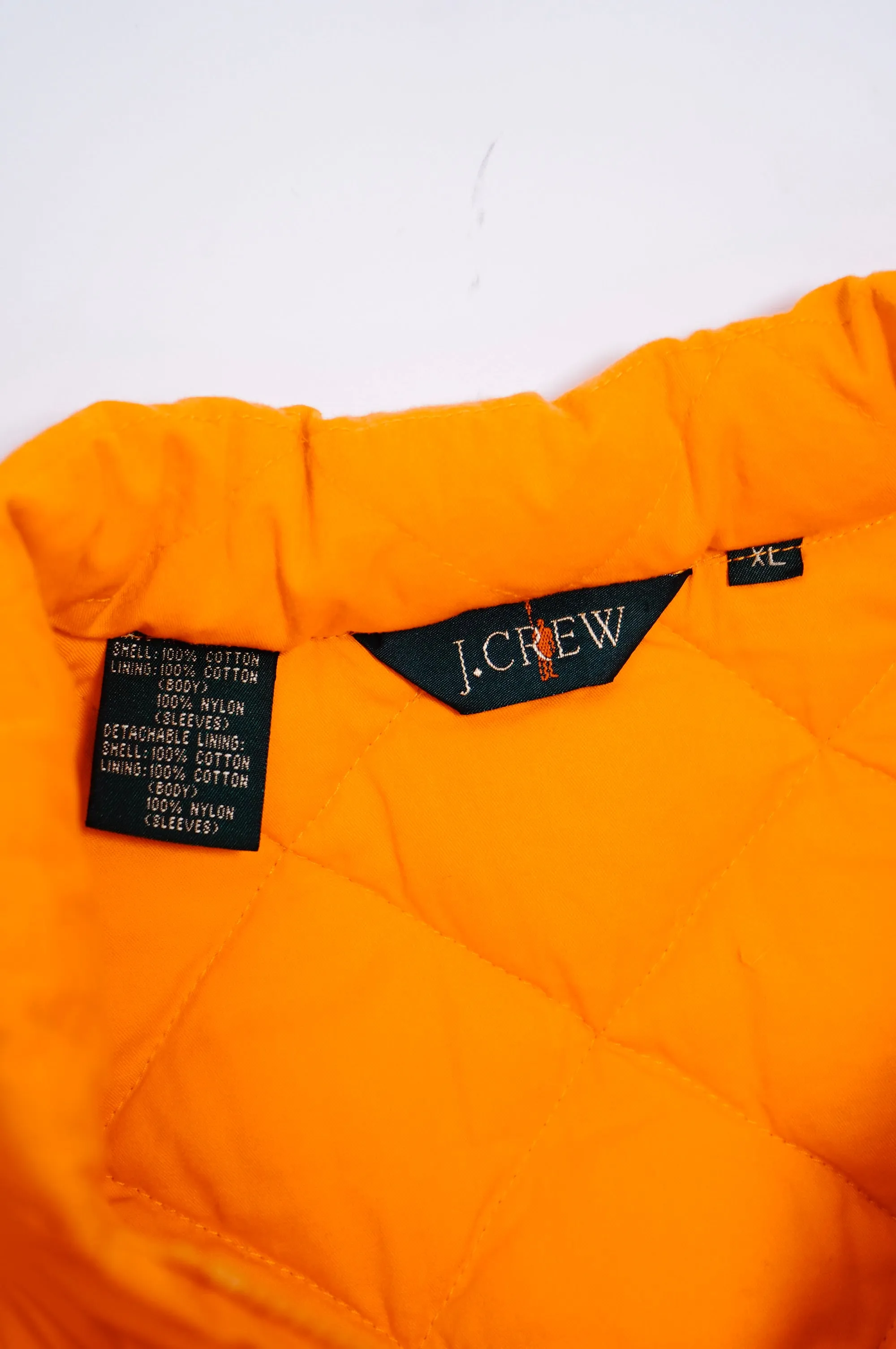 90's ”J.CREW” -Detachable Sleeve Down Jacket-