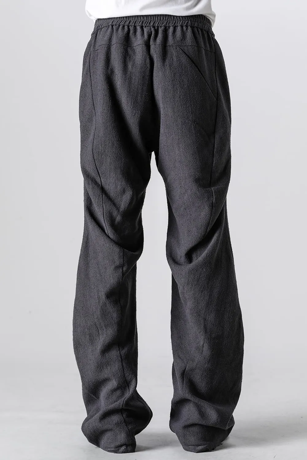 Anatomical easy pants silk / linen