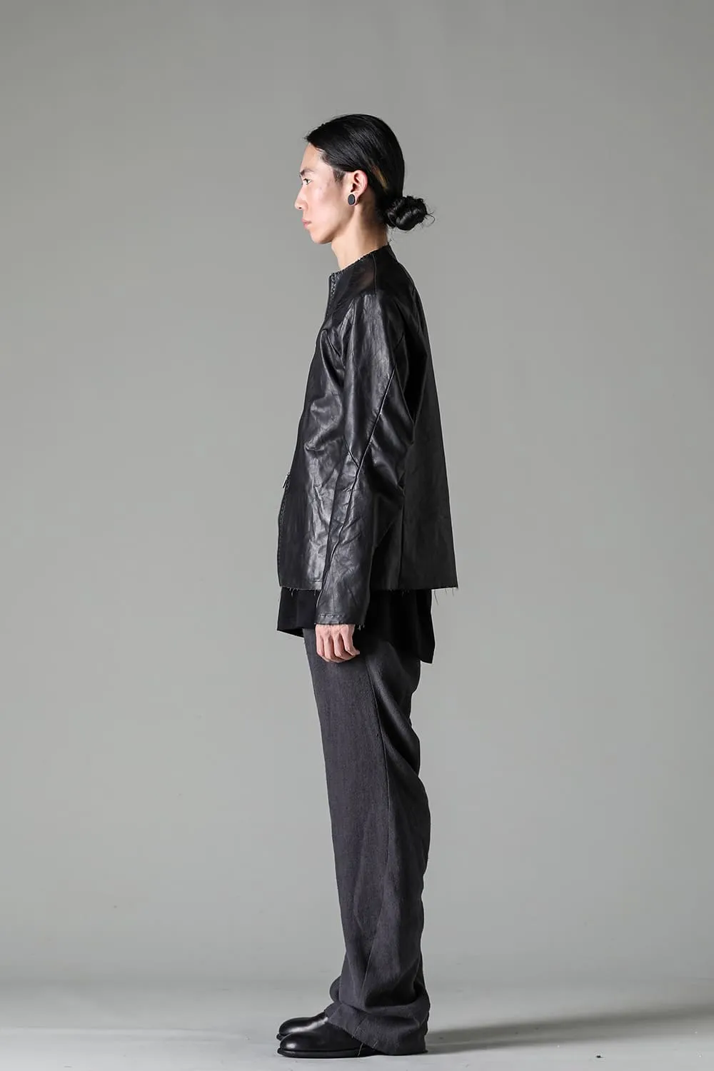 Anatomical easy pants silk / linen