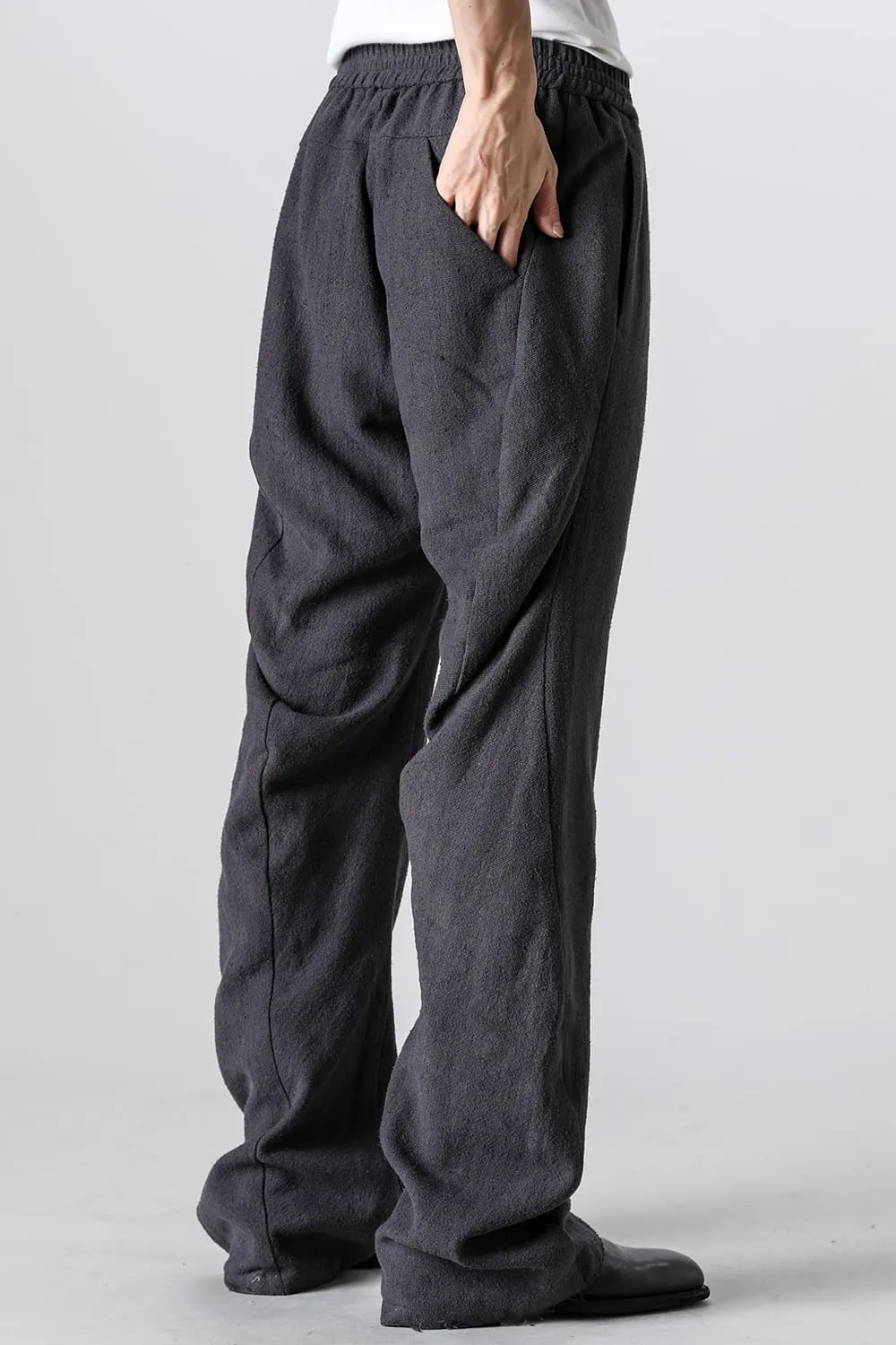Anatomical easy pants silk / linen