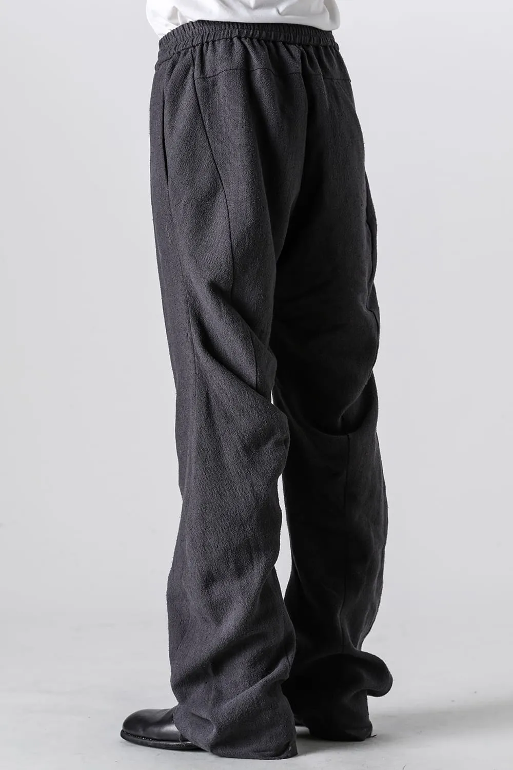 Anatomical easy pants silk / linen