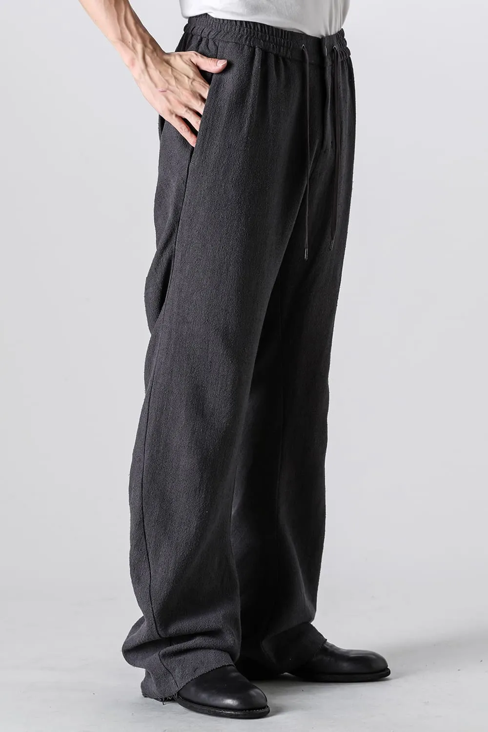 Anatomical easy pants silk / linen