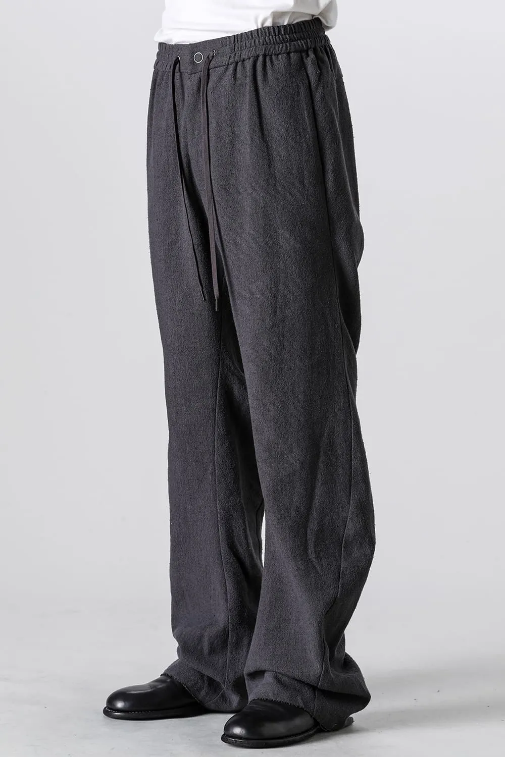 Anatomical easy pants silk / linen