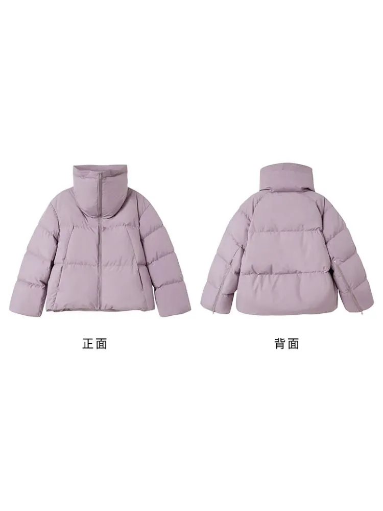 Chimney collar three colors 90 white duck down jacket【s0000004856】