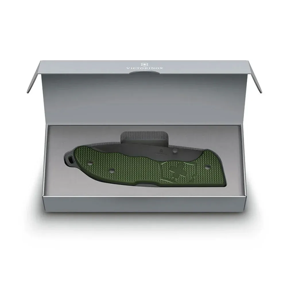 Evoke Bsh Alox Olive Green 136MM Knife