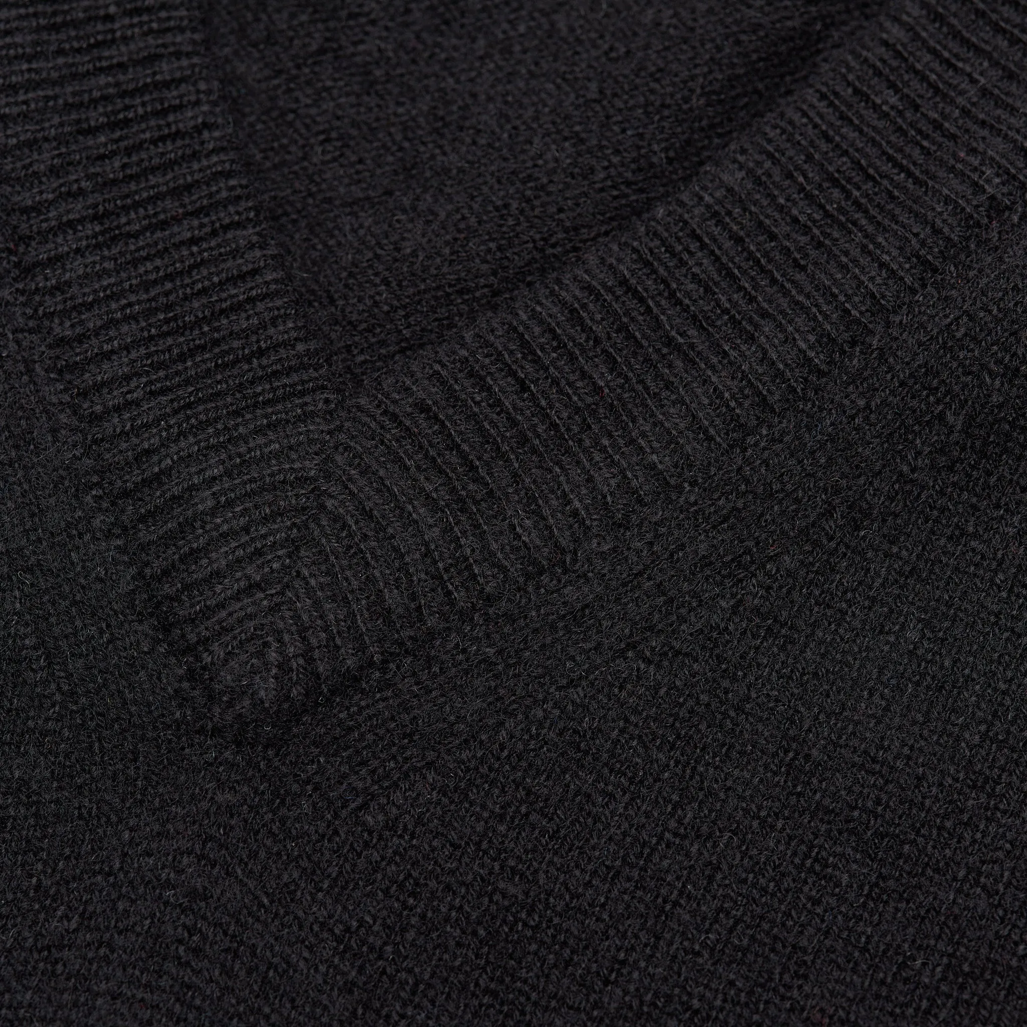 FEDELI Black Cashmere Sleeveless Cardigan Sweater NEW Slim Fit