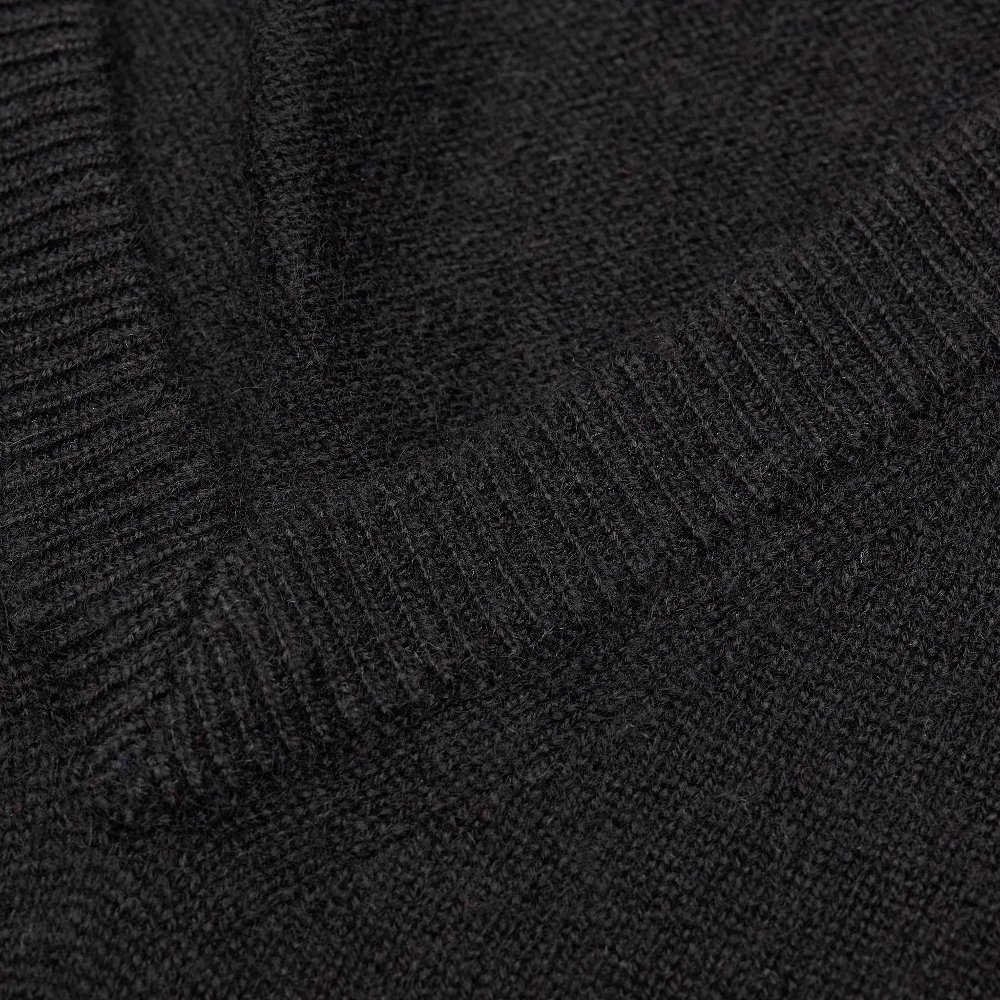 FEDELI Black Cashmere V-Neck Sleeveless Sweater NEW
