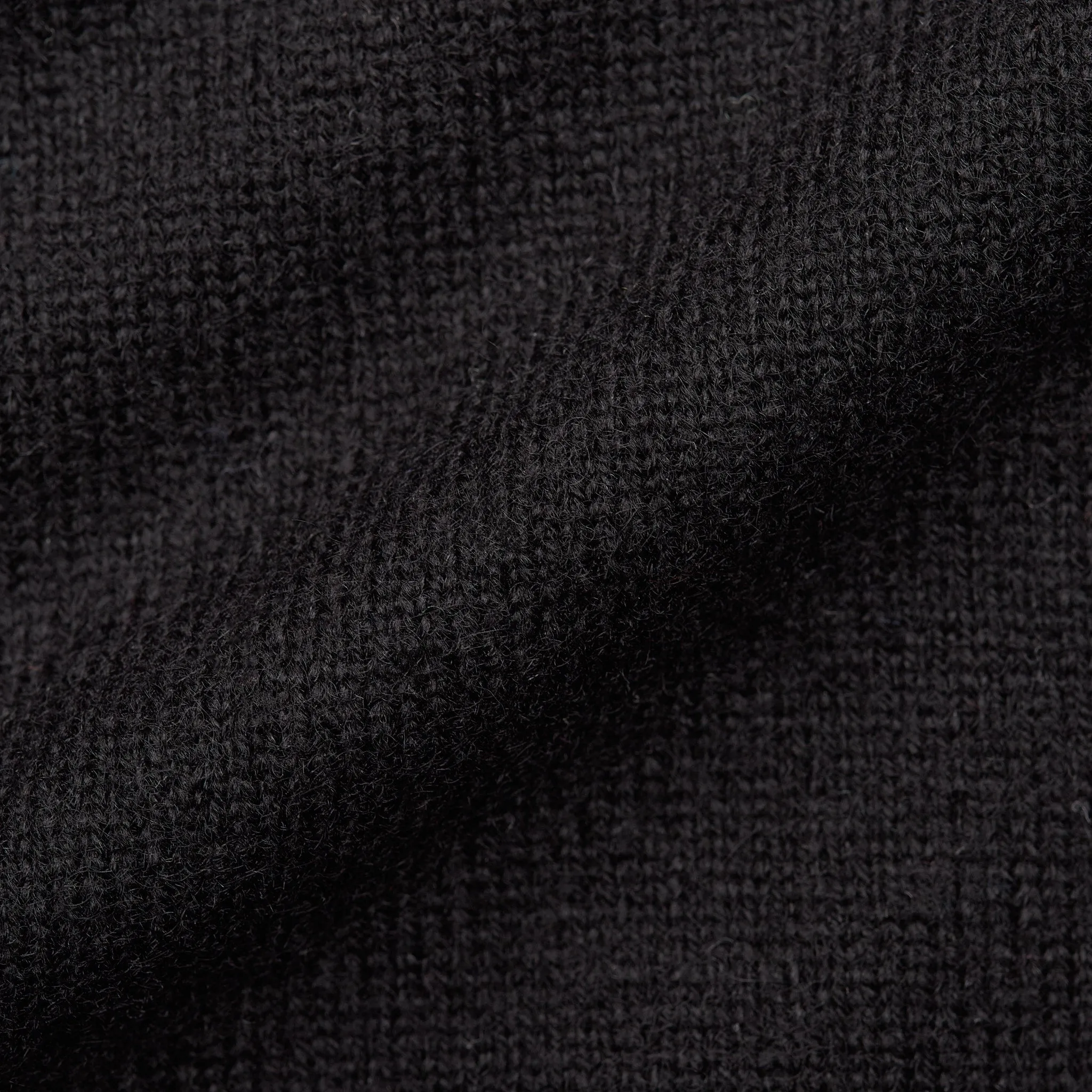 FEDELI Black Cashmere V-Neck Sleeveless Sweater NEW