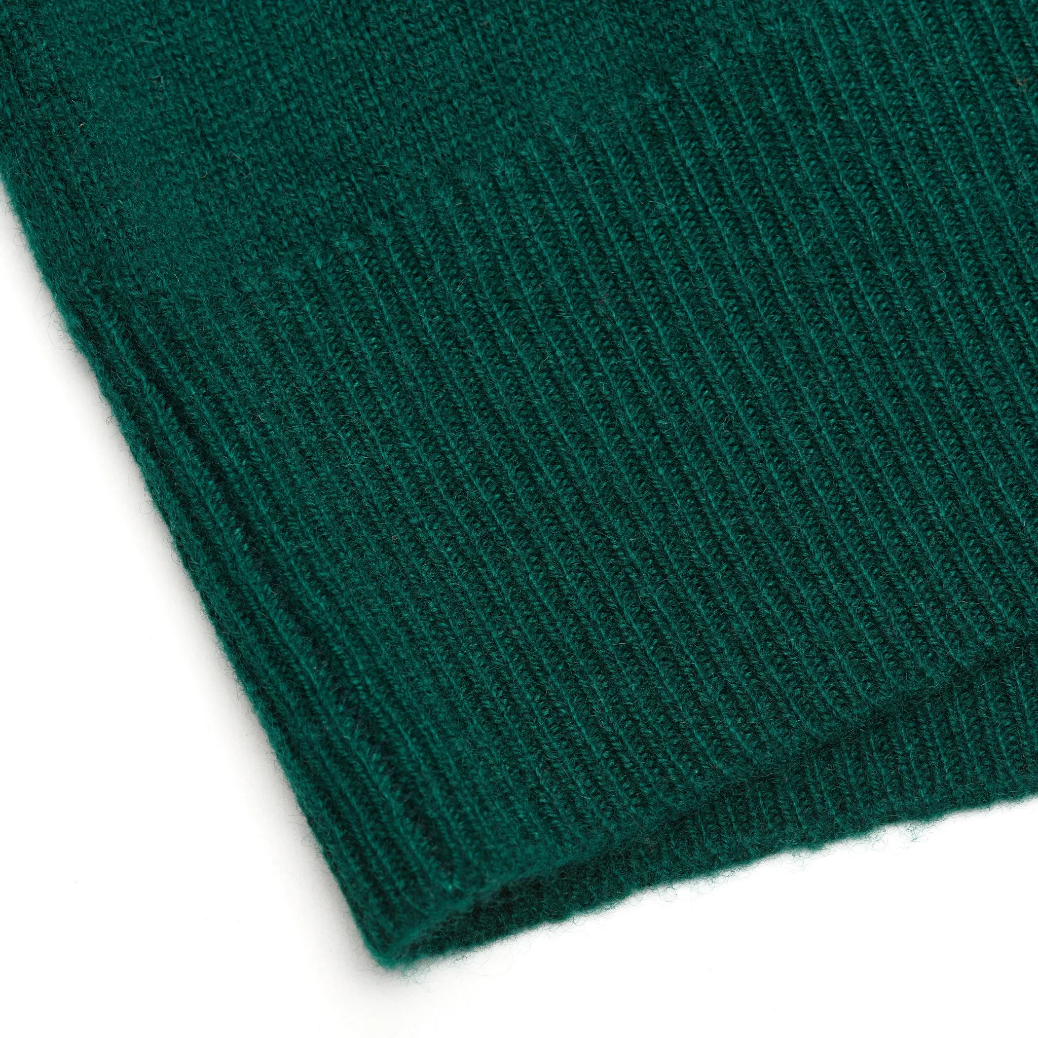 FEDELI Green Cashmere Sleeveless Cardigan Sweater NEW Slim Fit