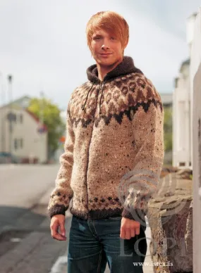 Frost - Beige Tweed Knitting Kit