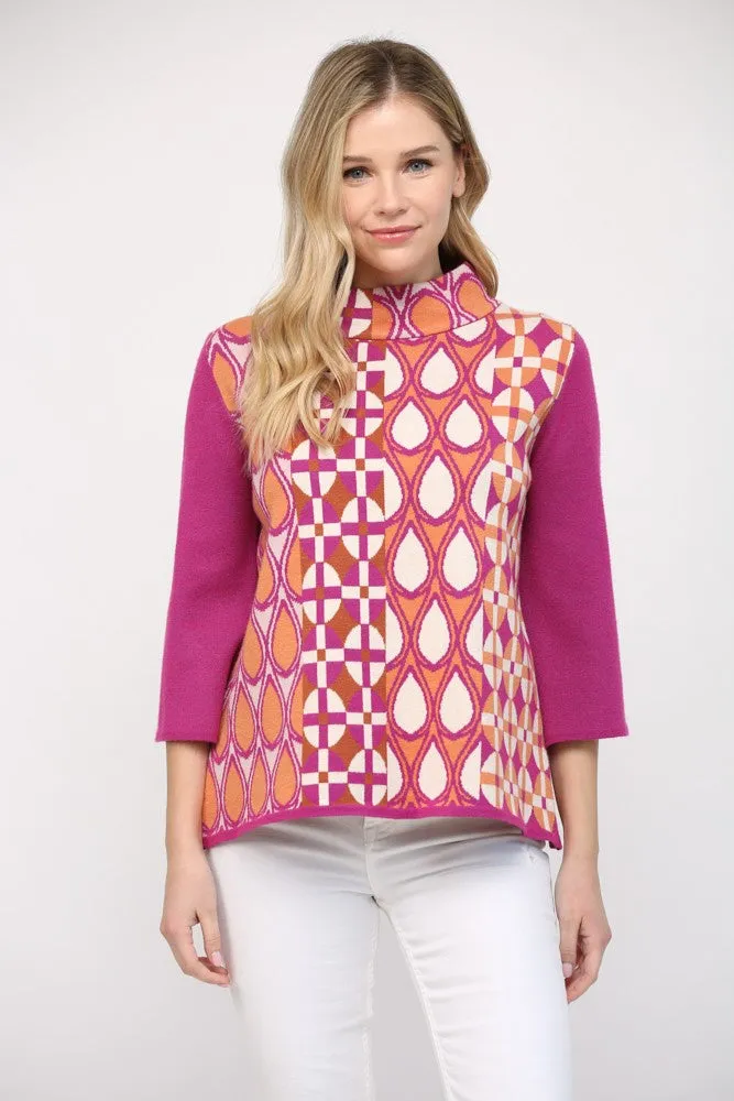 Geo Pattern Sweater