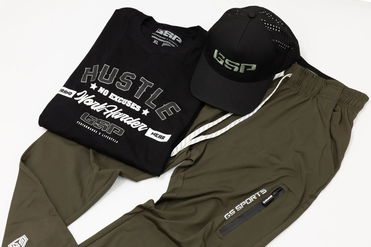 GS Sports Tech Jogger Pants - Olive