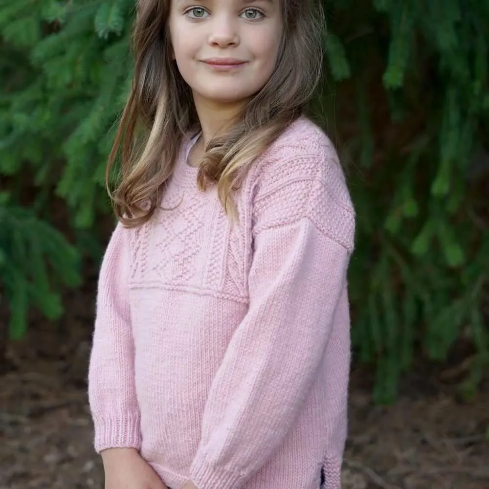Hallie Sweater Knitting Pattern - 8Ply (LF52)