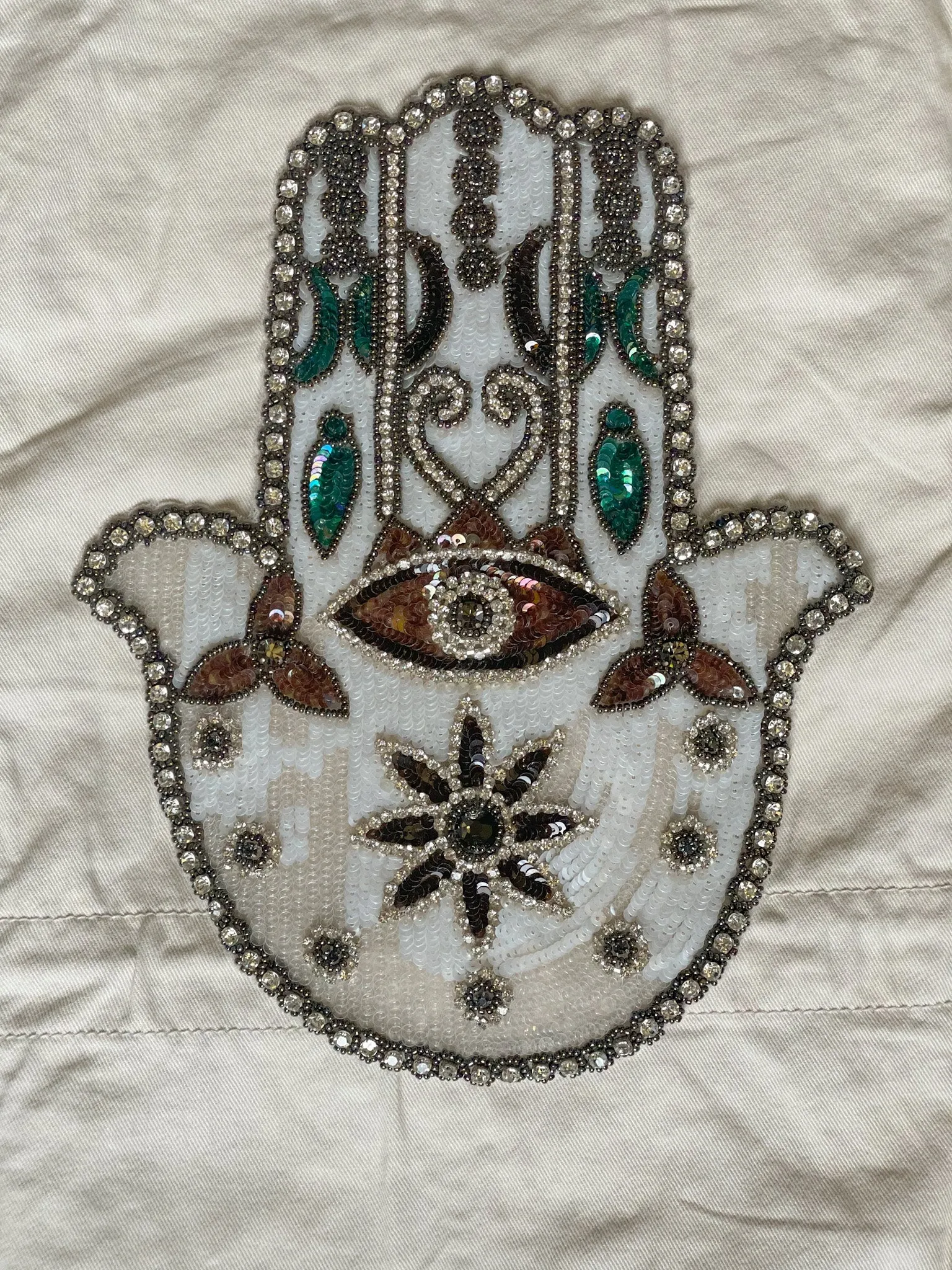 Hamsa Patch Army Jacket