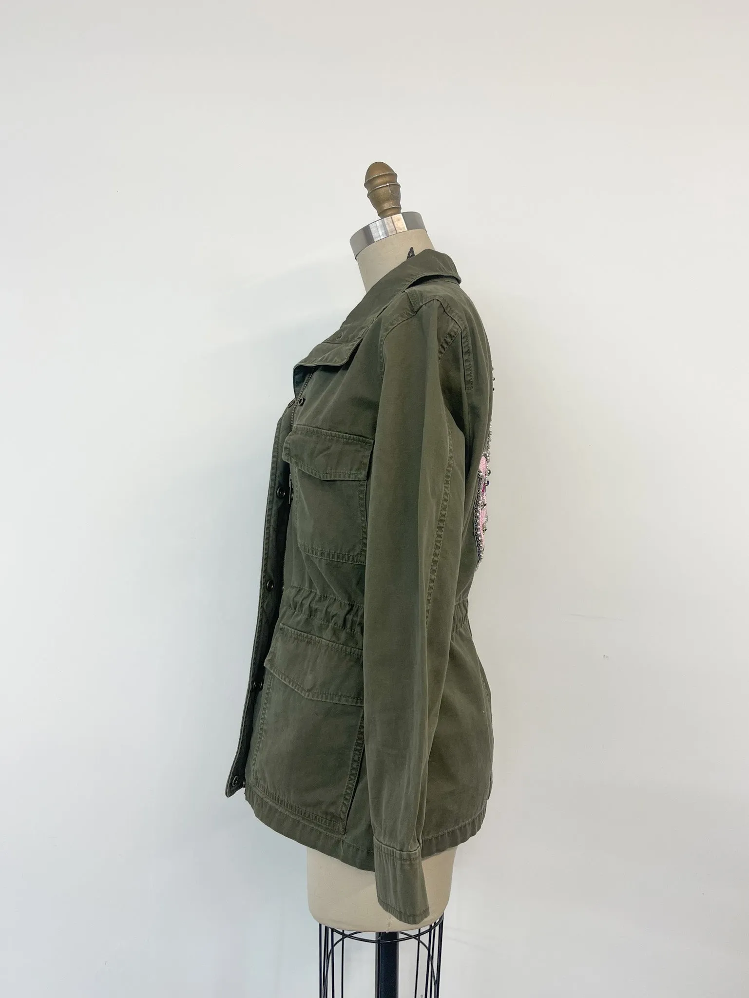 Hamsa Patch Army Jacket