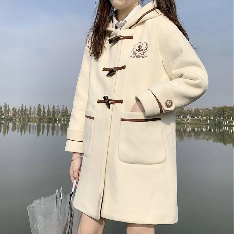 Kawaii Japanese Mori Girl Long Coat