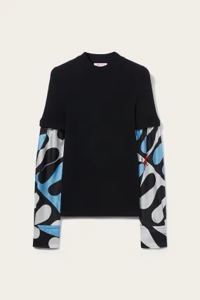 Leocorno-Print Sweater