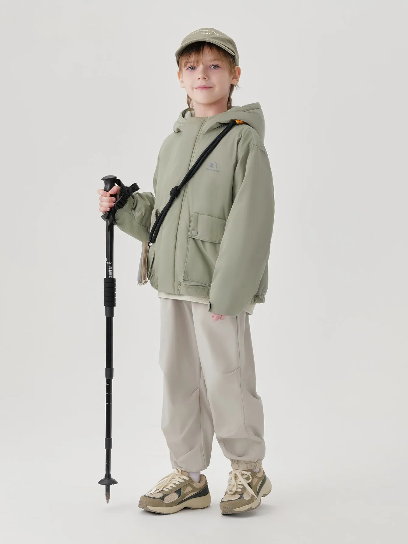 MARC & JANIE Boys Zip Up Hooded Padded Jacket 241191