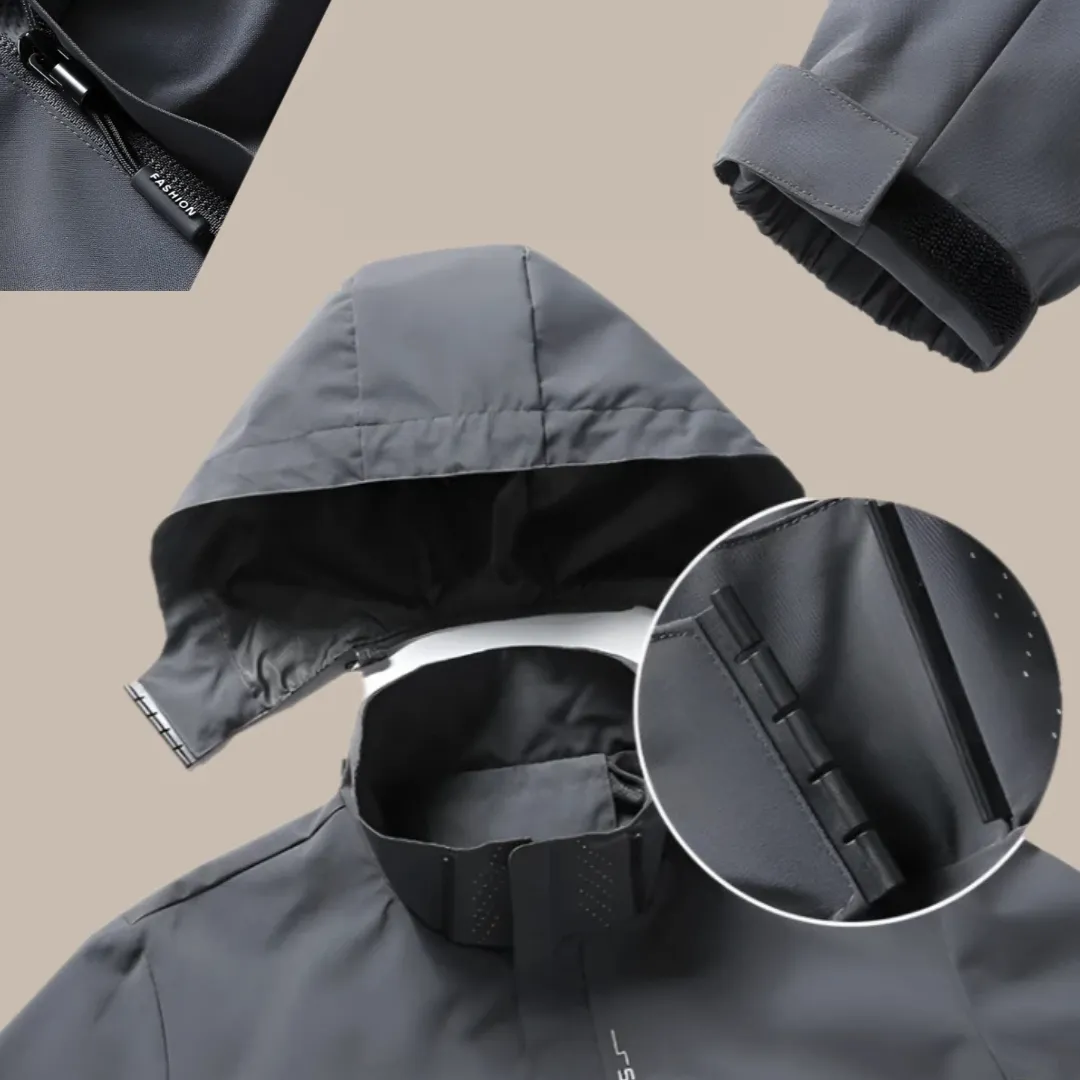 Men Waterproof Rain Jacket