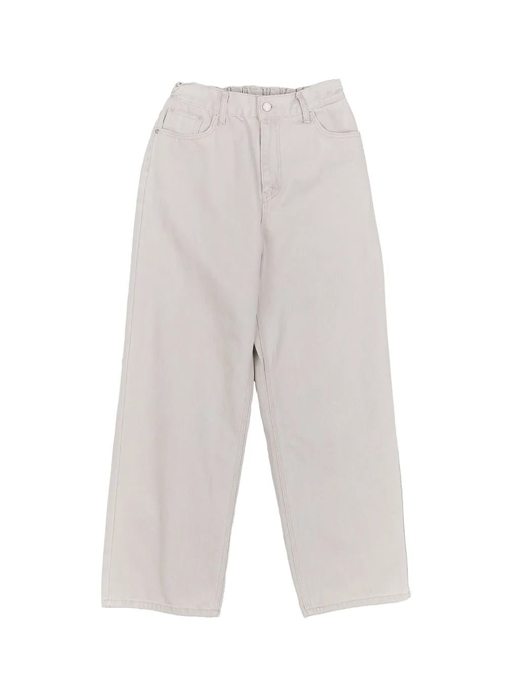 Men's Cotton Washed Wide-Leg Pants IM527