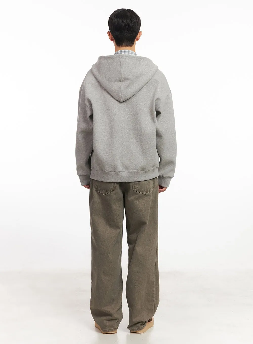Men's Cotton Washed Wide-Leg Pants IM527