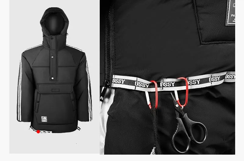 Men's Outdoor Winter Fishing Thickened Warm Cotton Padded Jacket
