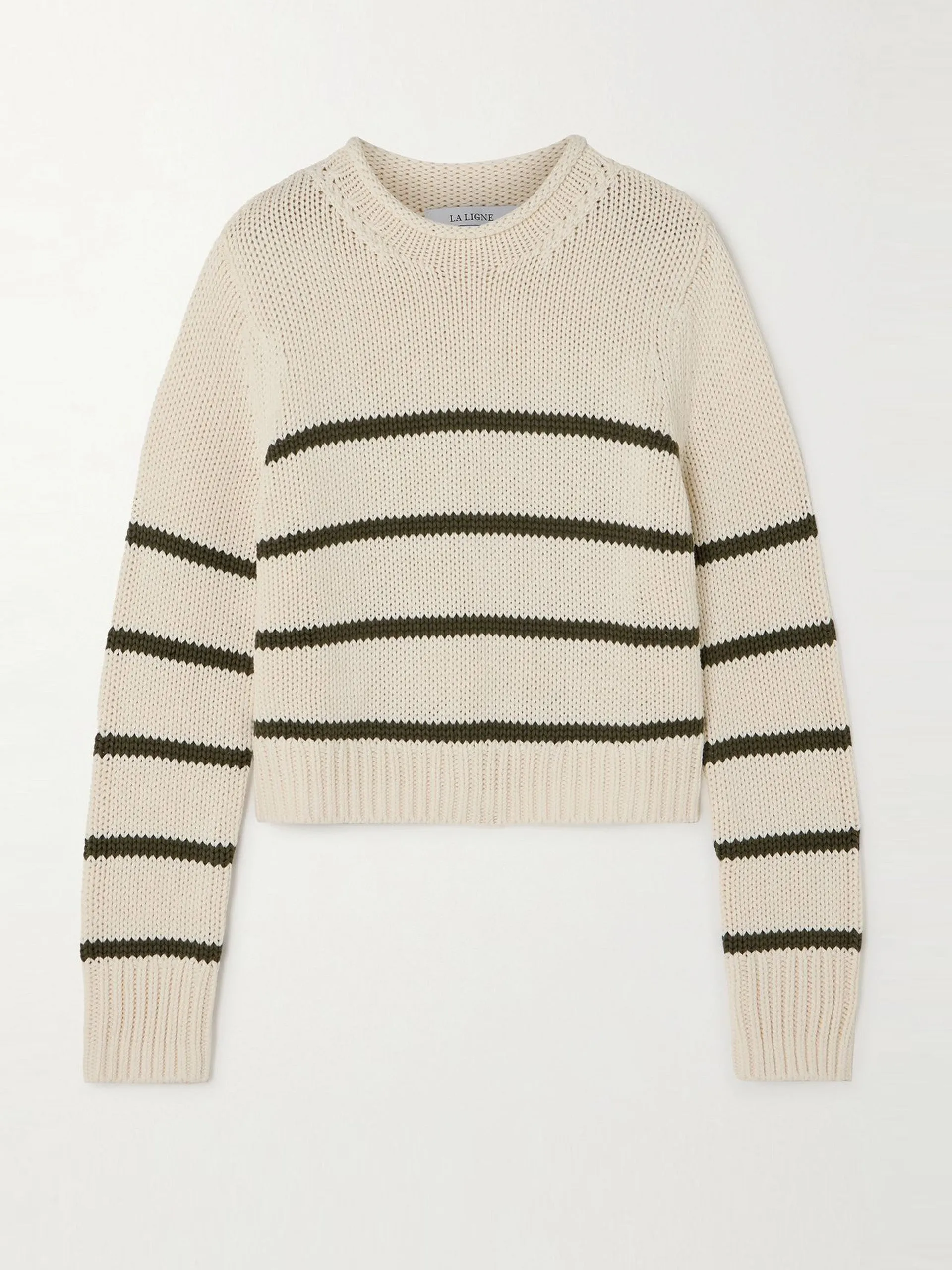 Mini Marina striped cotton sweater