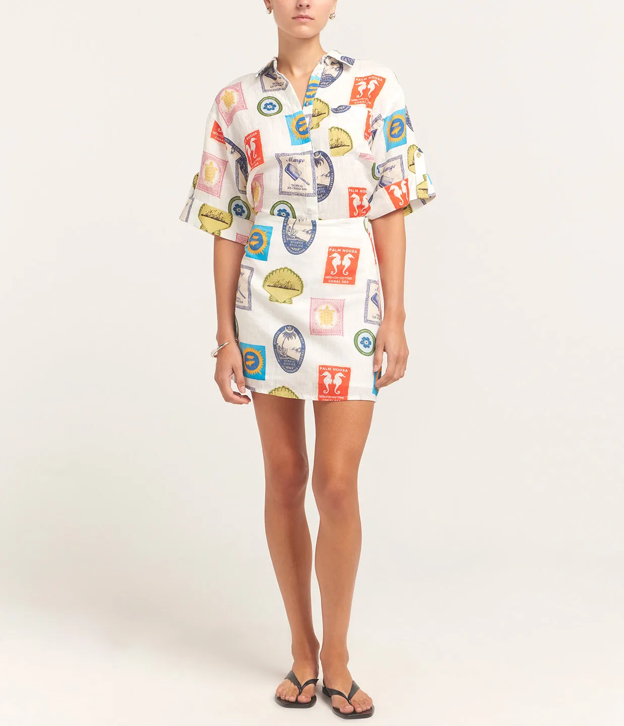 Mirage Shirt in Holiday Stamp