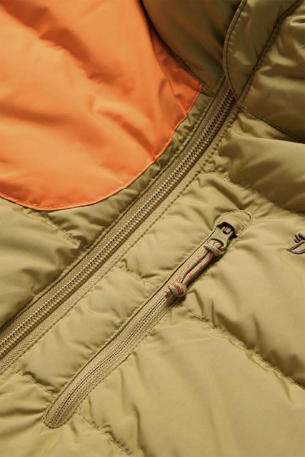 M's DRYDOWN REVERSIBLE VEST Wheat/Pin Oak