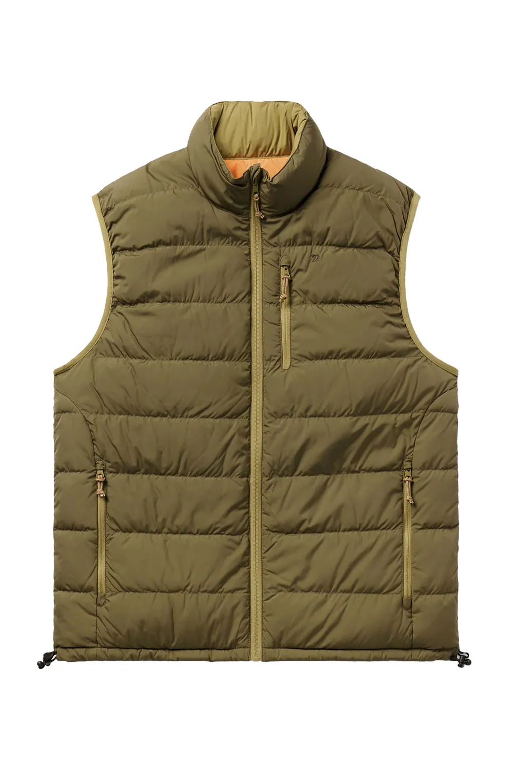 M's DRYDOWN REVERSIBLE VEST Wheat/Pin Oak