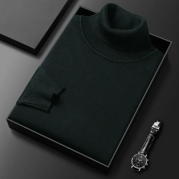 ✨New Arrival✨Men's Solid Color Premium Cashmere Sweater- free shipping