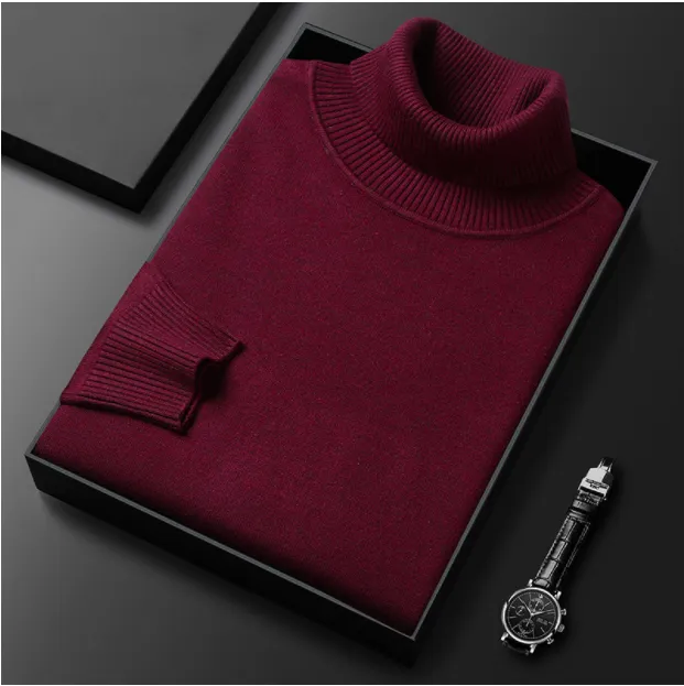 ✨New Arrival✨Men's Solid Color Premium Cashmere Sweater- free shipping