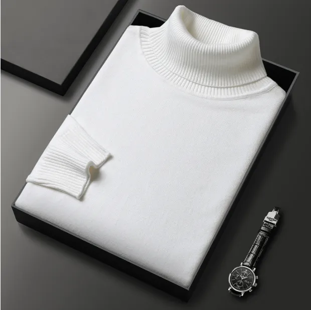 ✨New Arrival✨Men's Solid Color Premium Cashmere Sweater- free shipping
