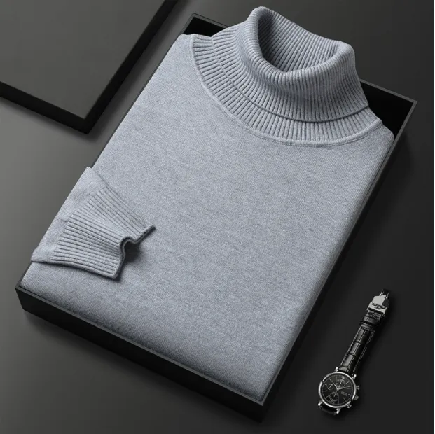✨New Arrival✨Men's Solid Color Premium Cashmere Sweater- free shipping