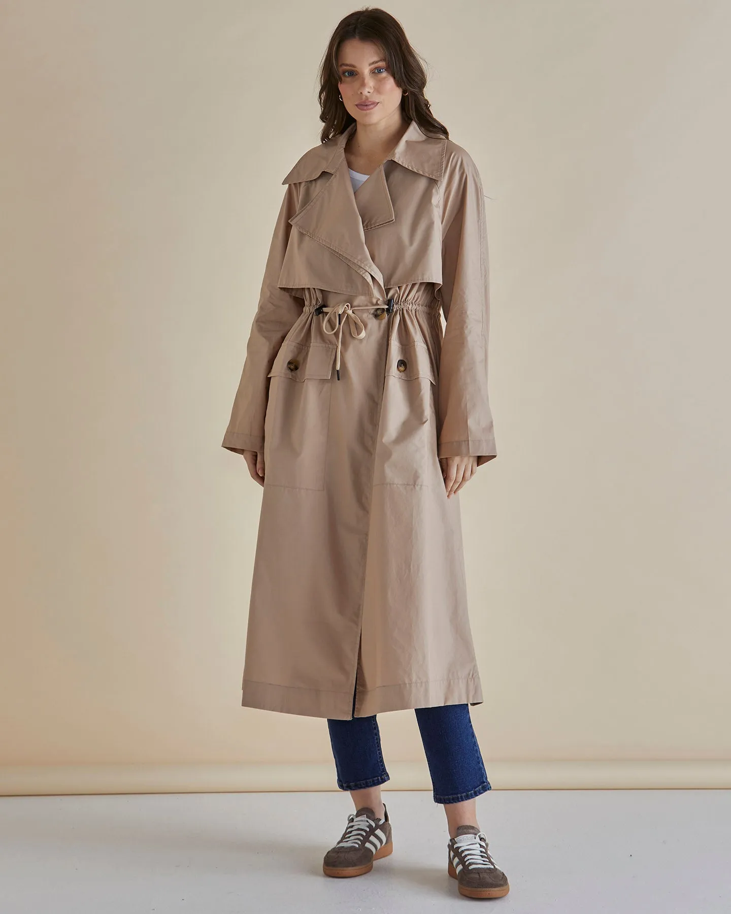 Parker Coat - Pebble