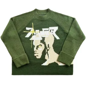 Portrait Knitted Sweater