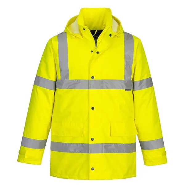 Portwest Hi-Vis Winter Jacket Size L - BA182-L