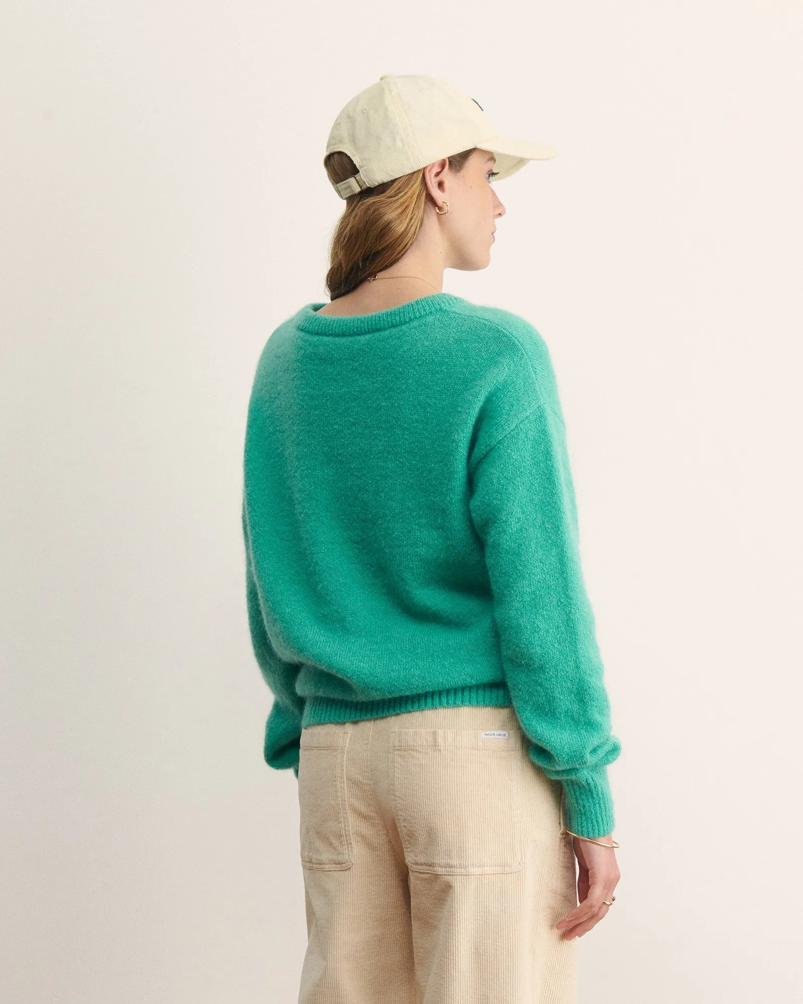 "Bonjour" bernier sweater