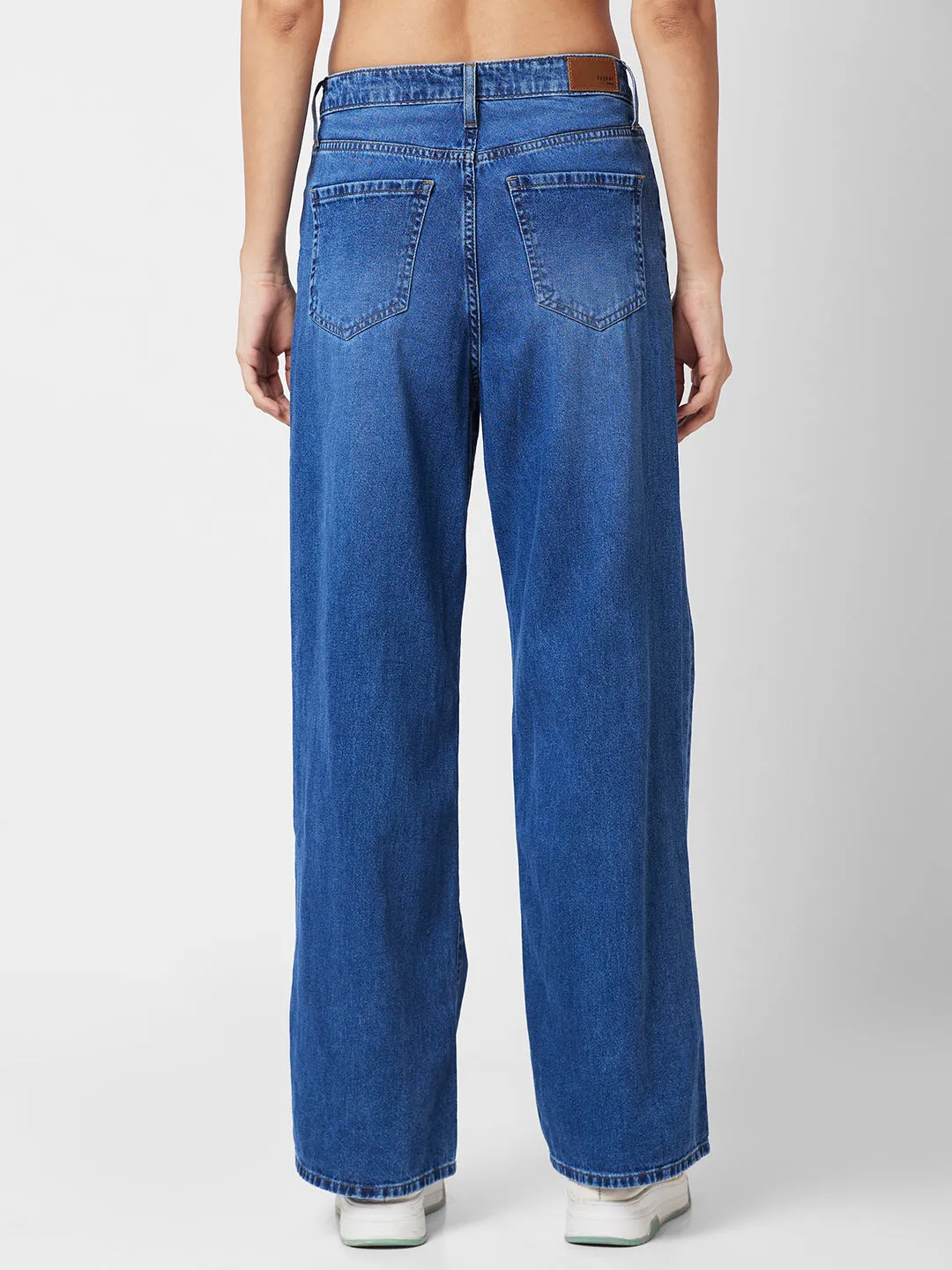 Spykar Women High-Rise Light Fade Stretchable Jeans