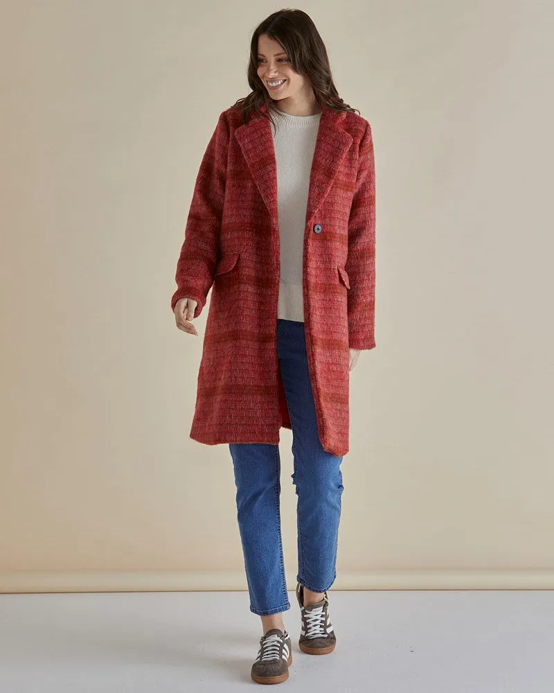 Wanda Coat - Rouge