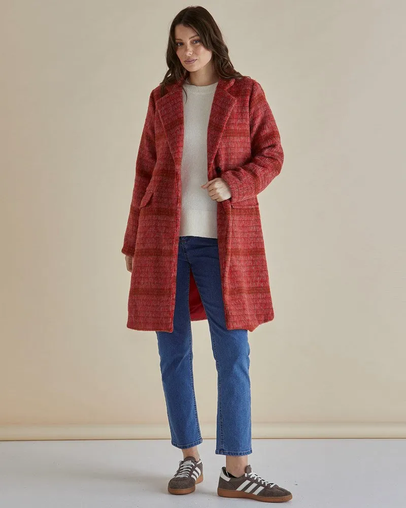 Wanda Coat - Rouge
