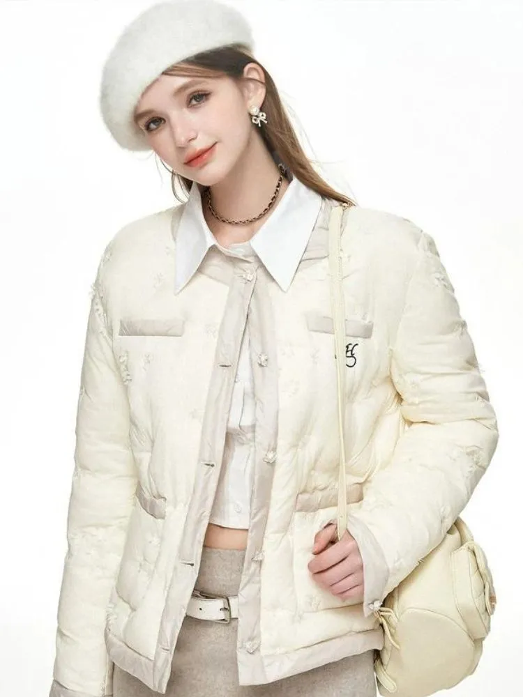 White duck down jacket【s0000004049】