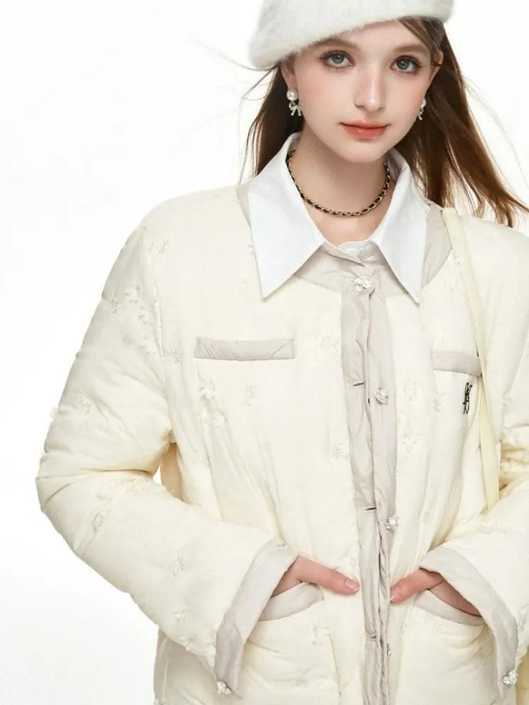 White duck down jacket【s0000004049】